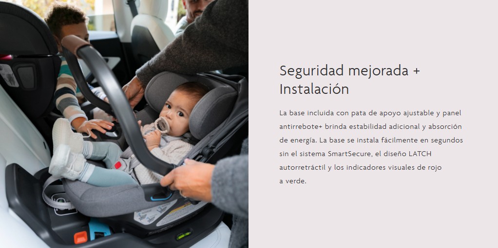ASIENTO DE AUTO MODELO ARIA PARA VISTA V3 / VISTA V2 / CRUZ V2 / MINU V2 / RIDGE UPPABABY