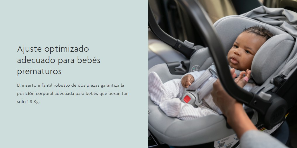 ASIENTO DE AUTO MODELO ARIA PARA VISTA V3 / VISTA V2 / CRUZ V2 / MINU V2 / RIDGE UPPABABY