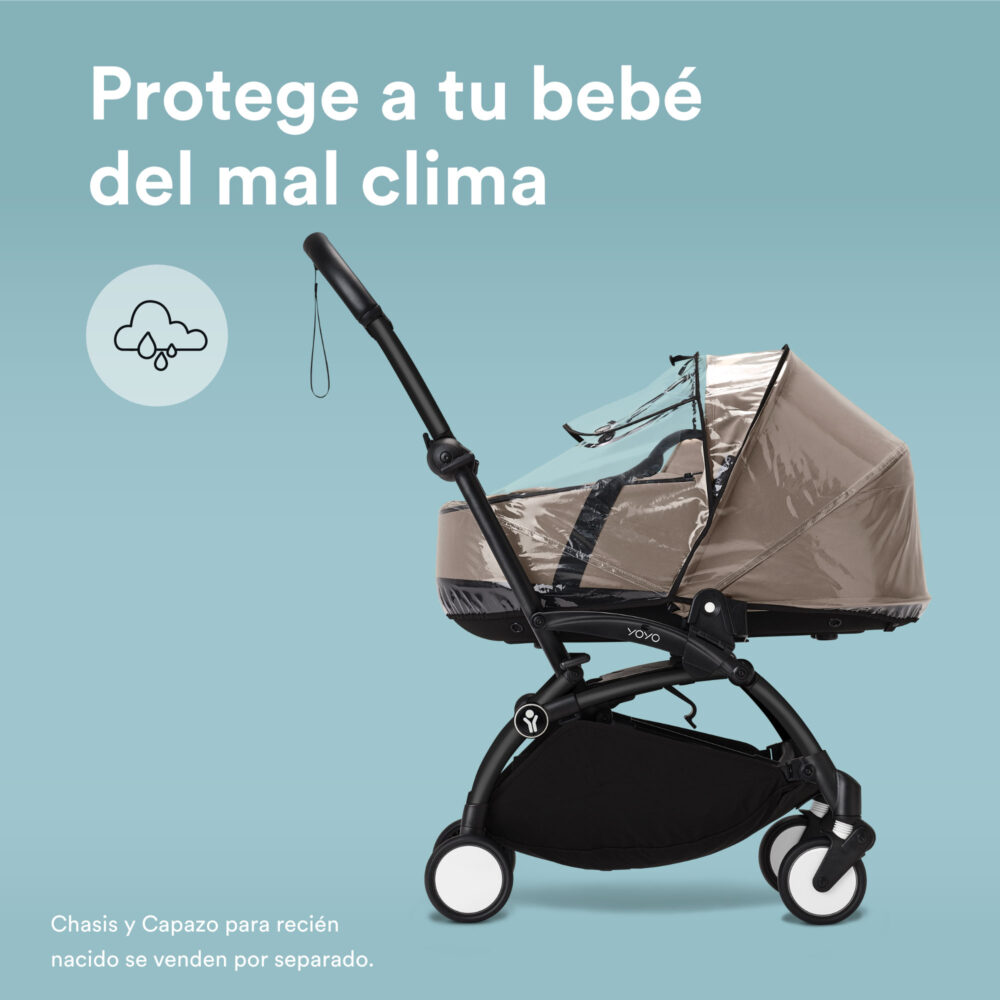 PROTECTOR DE LLUVIA PARA BASSINET COCHE STOKKE YOYO² / YOYO³