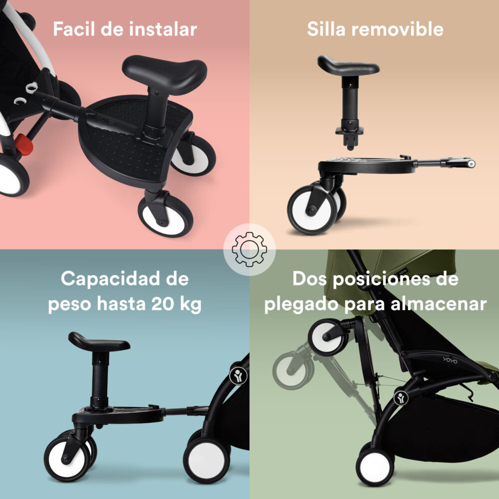 YOYO BOARD PATINETA PARA COCHE STOKKE MODELO YOYO² / YOYO³