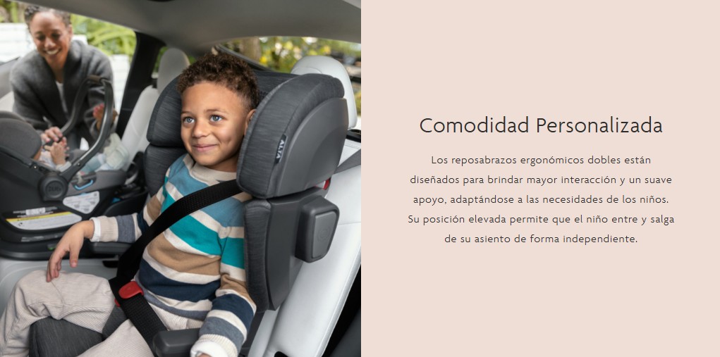 ASIENTO DE AUTO MODELO ALTA V2 PARA NIÑOS DE 6 A 12 AÑOS UPPABABY