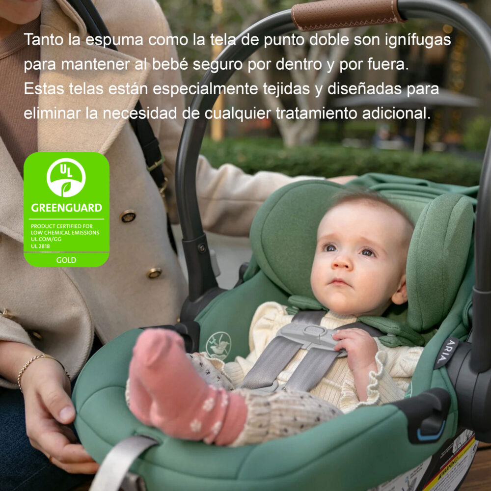 ASIENTO DE AUTO MODELO ARIA PARA VISTA V3 / VISTA V2 / CRUZ V2 / MINU V2 / RIDGE UPPABABY
