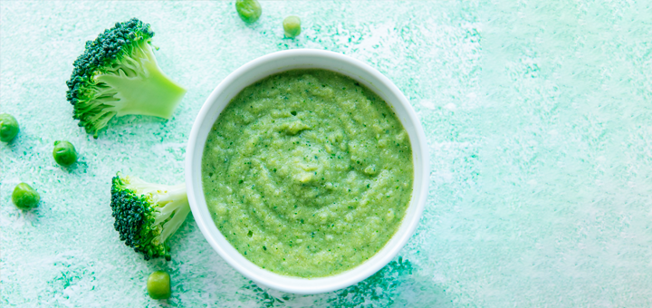 Puré de Brócoli y Coliflor