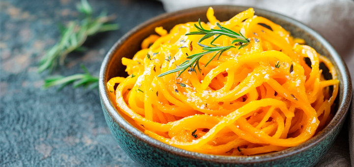 Fideos en Salsa de Zapallo