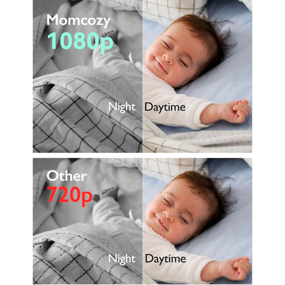 CÁMARA VIDEO BABY MONITOR LED MODELO BM01 MOMCOZY