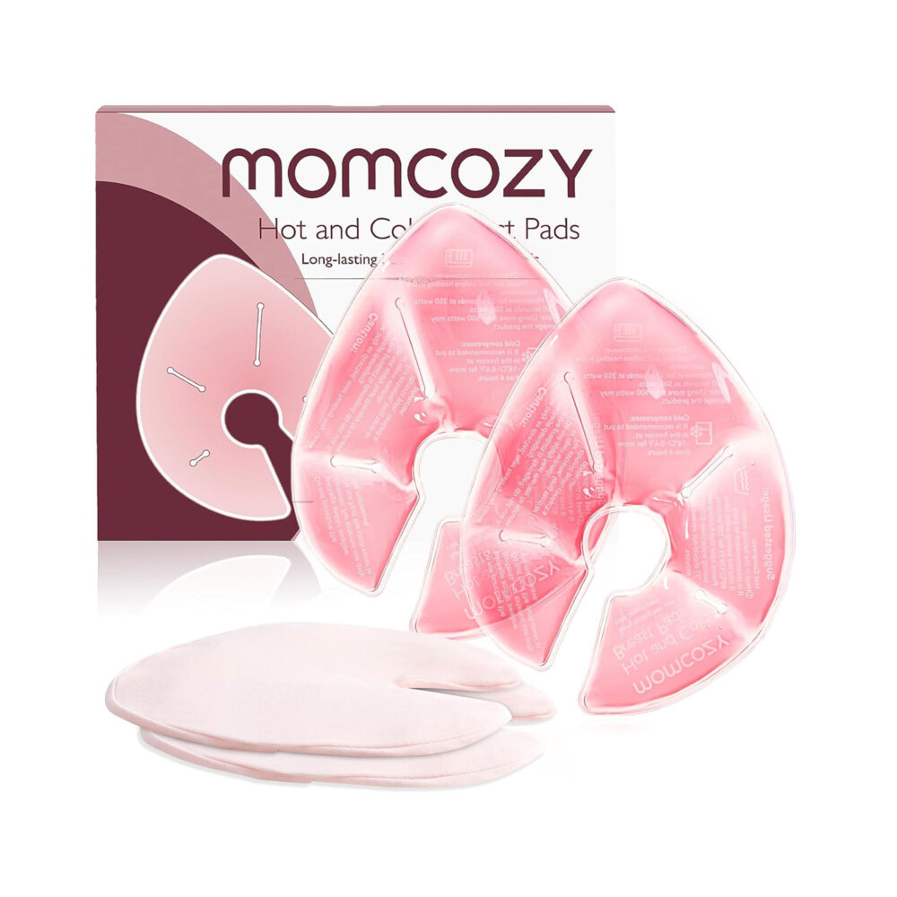 COMPRESA REUTILIZABLE HOT & COLD BREAST PADS 2 UNIDADES MOMCOZY