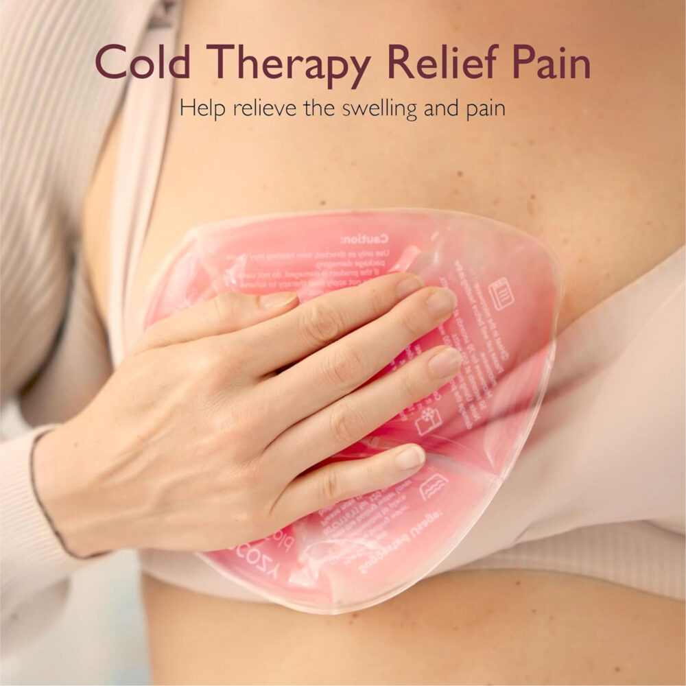COMPRESA REUTILIZABLE HOT & COLD BREAST PADS 2 UNIDADES MOMCOZY
