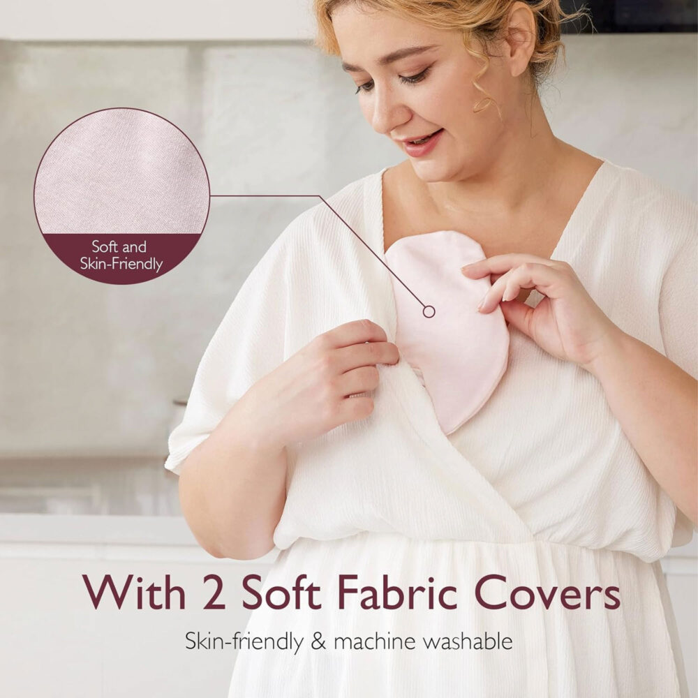 COMPRESA REUTILIZABLE HOT & COLD BREAST PADS 2 UNIDADES MOMCOZY