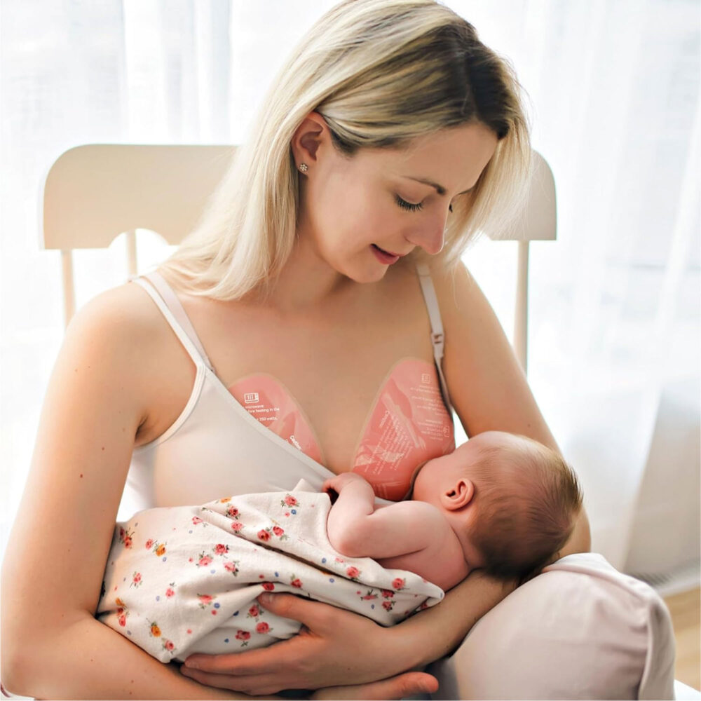 COMPRESA REUTILIZABLE HOT & COLD BREAST PADS 2 UNIDADES MOMCOZY