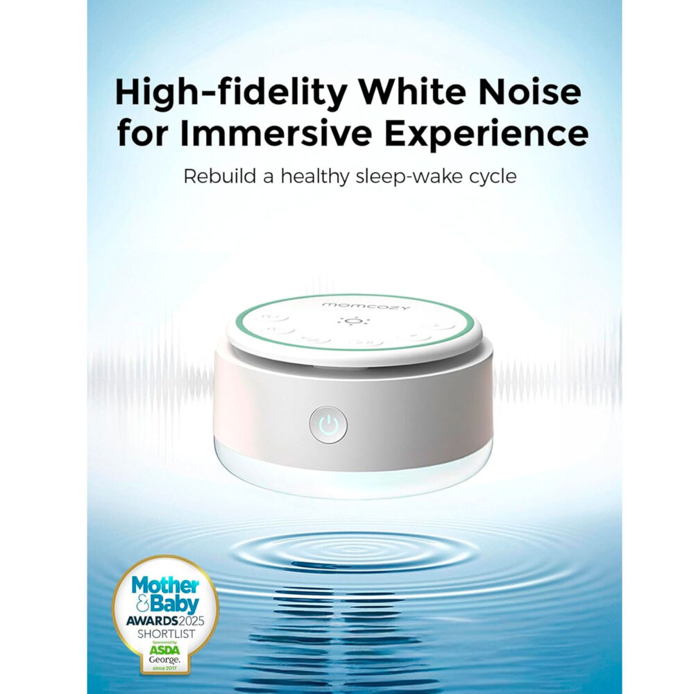 MÁQUINA DE SONIDOS PORTÁTIL PARA BEBÉS MOMCOZY