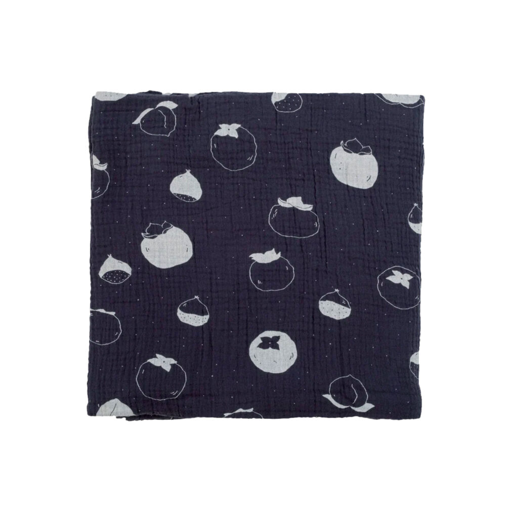 MUSELINA FRUITFUL PATIENCEBELUGA 100% ALGODÓN PIMA DE 120 X 120 CM RED CARIBOU