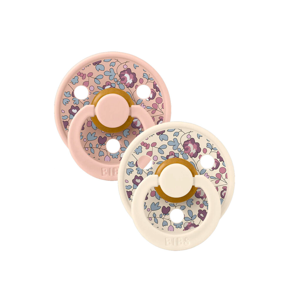 PACK DE 2 CHUPONES MODELO LIBERTY USO 0 - 6 MESES TALLA 1 BIBS