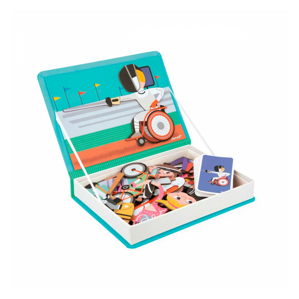 LIBRO MAGNÉTICO DE DEPORTES JANOD