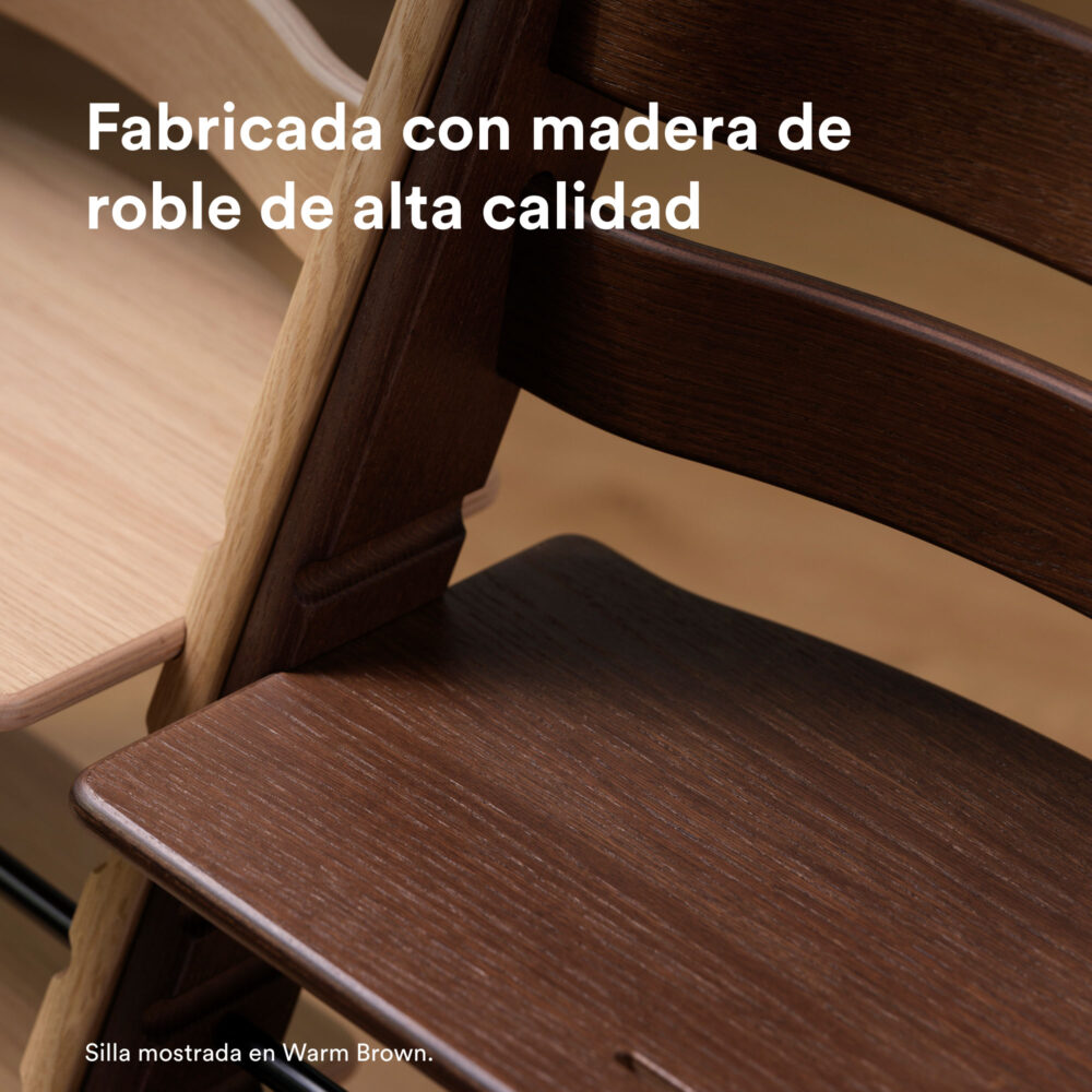 PACK SILLA MODELO TRIPP TRAPP ROBLE + COJÍN + BABYSET + BANDEJA STOKKE