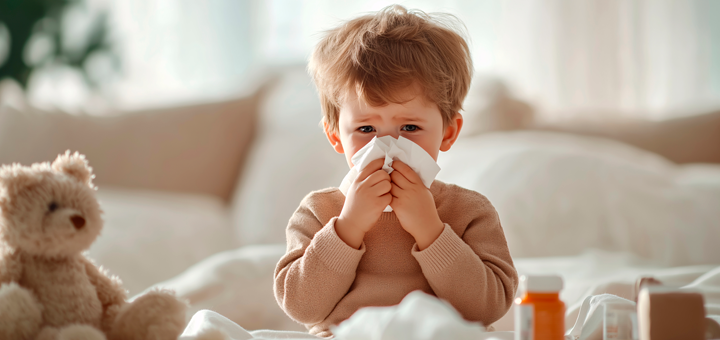 El resfriado en bebés: Guía de cuidados y prevención para padres primerizos