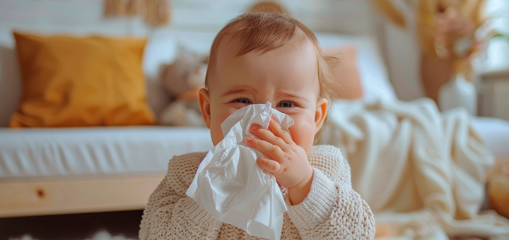 El resfriado en bebés: Guía de cuidados y prevención para padres primerizos