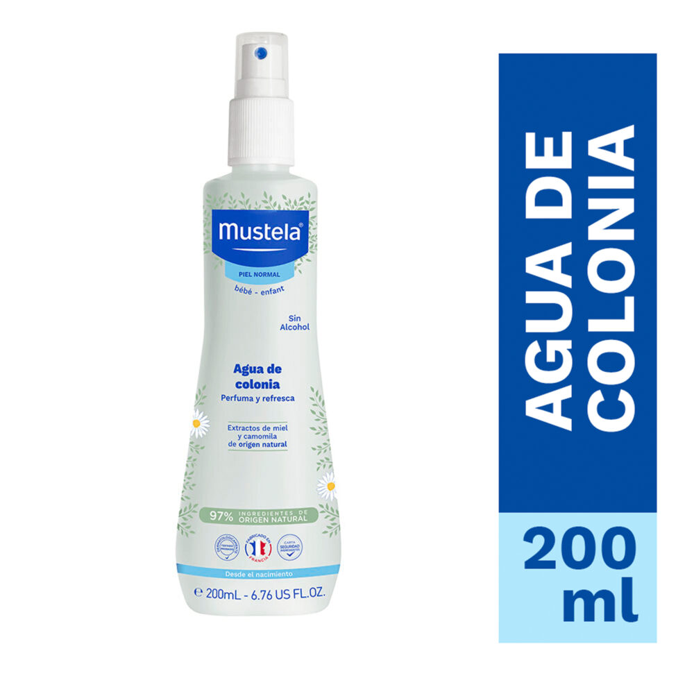 PACK 3 BIENESTAR CUIDADO DEL BEBÉ + CANASTITA DE REGALO MUSTELA