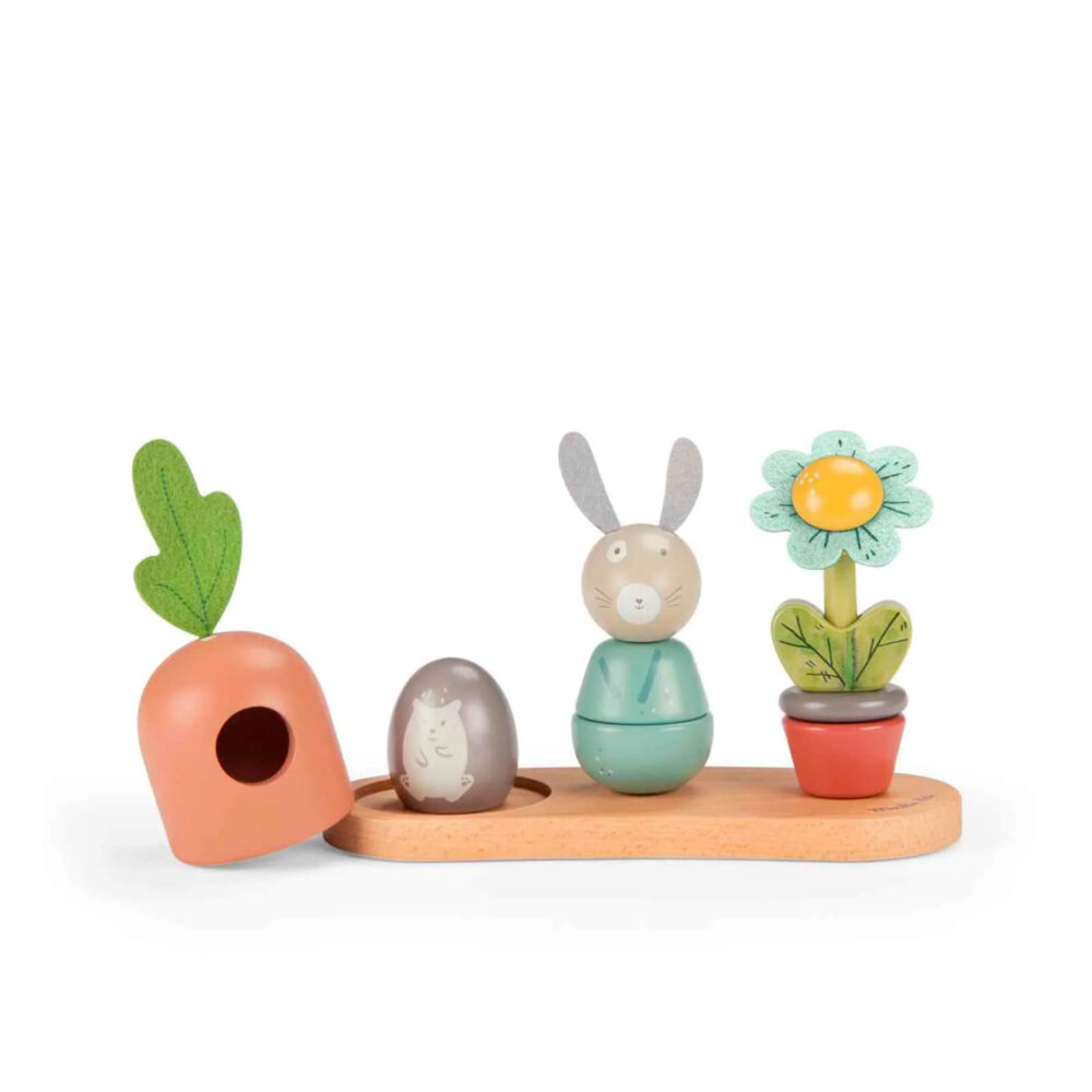 APILABLE DE MADERA COLECCIÓN TRES CONEJITOS