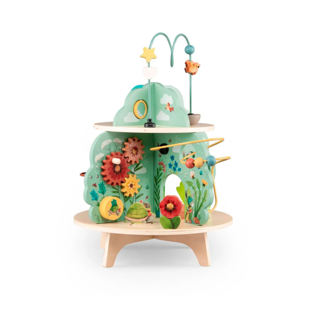 JARDÍN DE ACTIVIDADES DE MADERA COLECCIÓN TRES CONEJITOS