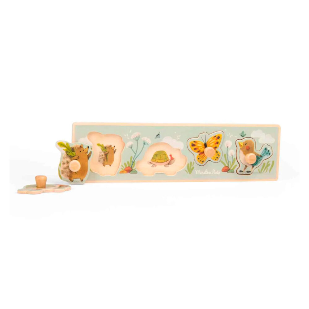 ROMPECABEZA DE MADERA COLECCIÓN TRES CONEJITOS