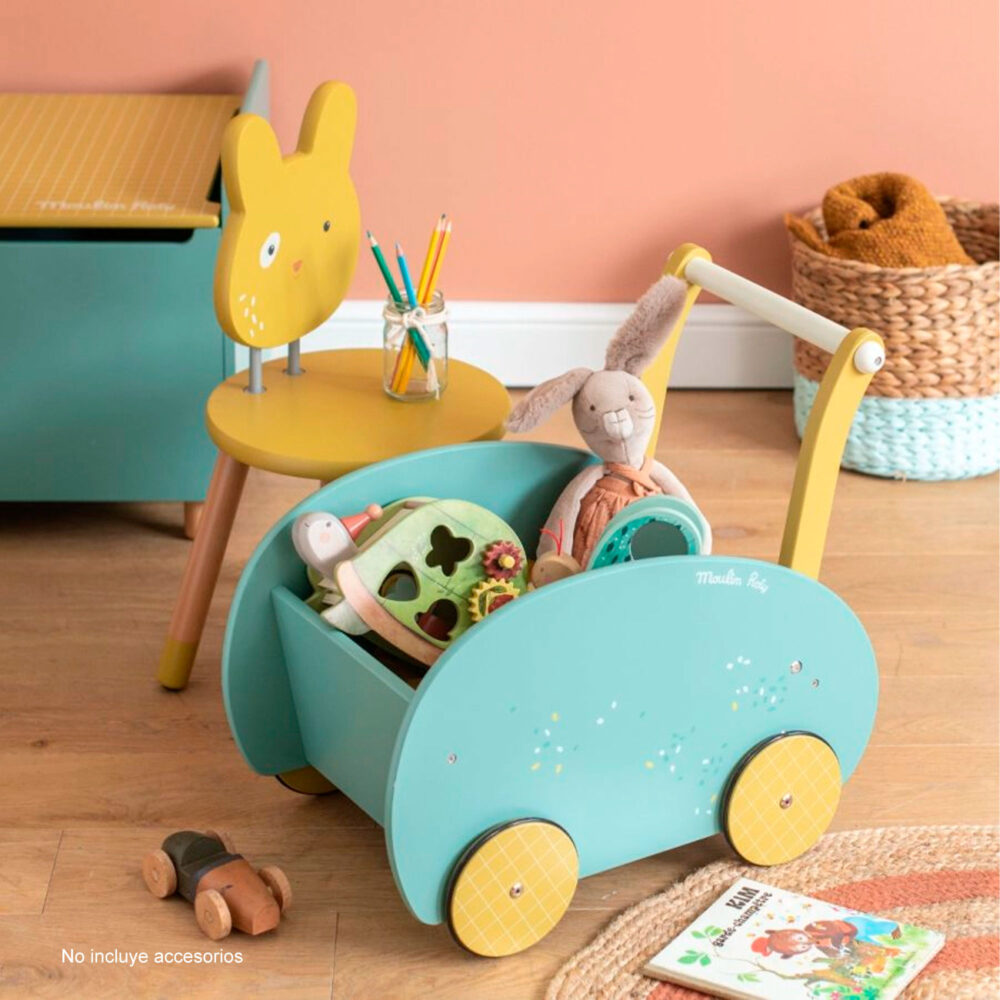 SILLA OCRE COLECCIÓN TRES CONEJITOS
