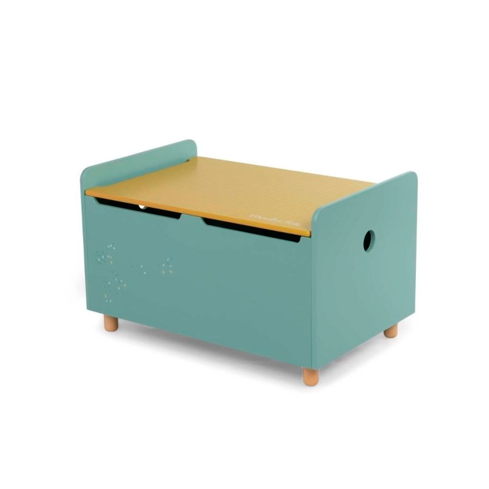 CAMA ESTRUTURA DE CASA DE MADERA NATURAL 200 X 90 CM CHILDHOME