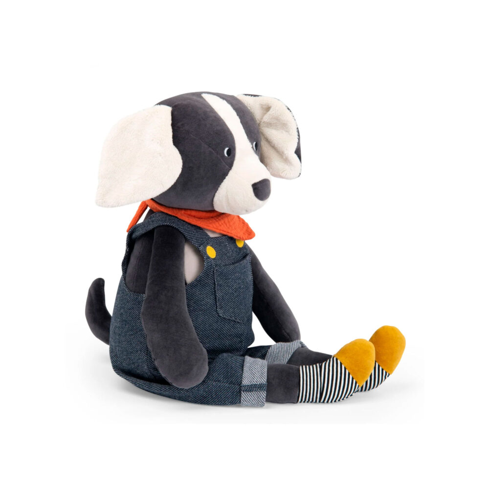 PELUCHE GRANDE DE PERRO PUCE COLECCIÓN PUCE & PILOU