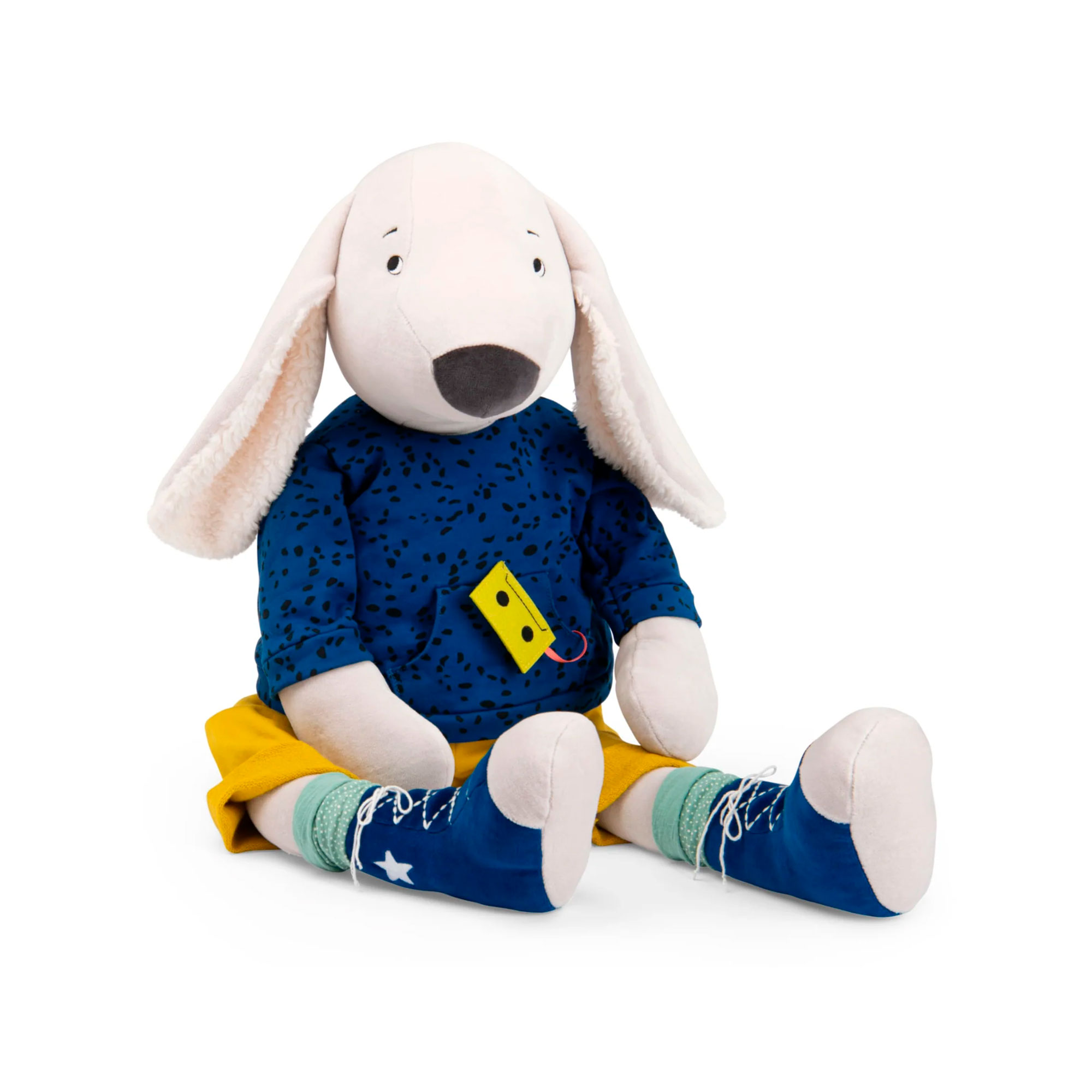 PELUCHE HIPOPÓTAMO PEQUEÑO COLECCIÓN TOUT AUTOUR DU MONDE