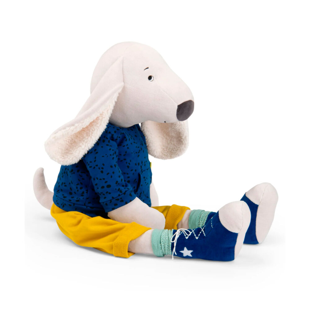 PELUCHE GRANDE DE PERRO PILOU COLECCIÓN PUCE & PILOU
