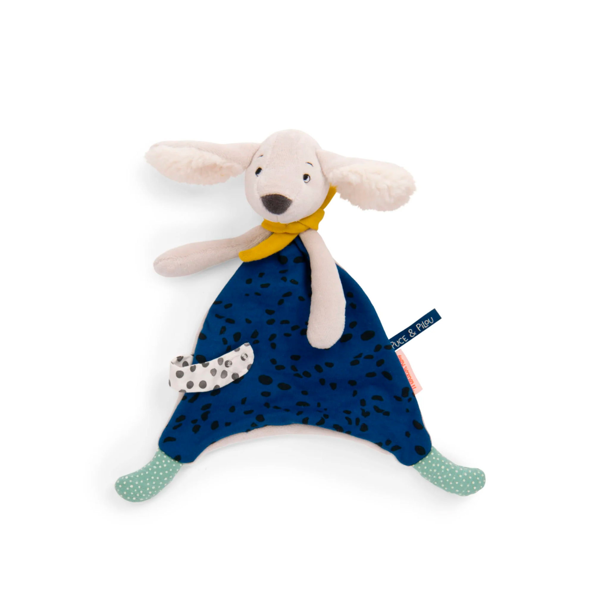 DOUDOU ASNITO COLOR AZUL COLECCIÓN POMME DES BOIS