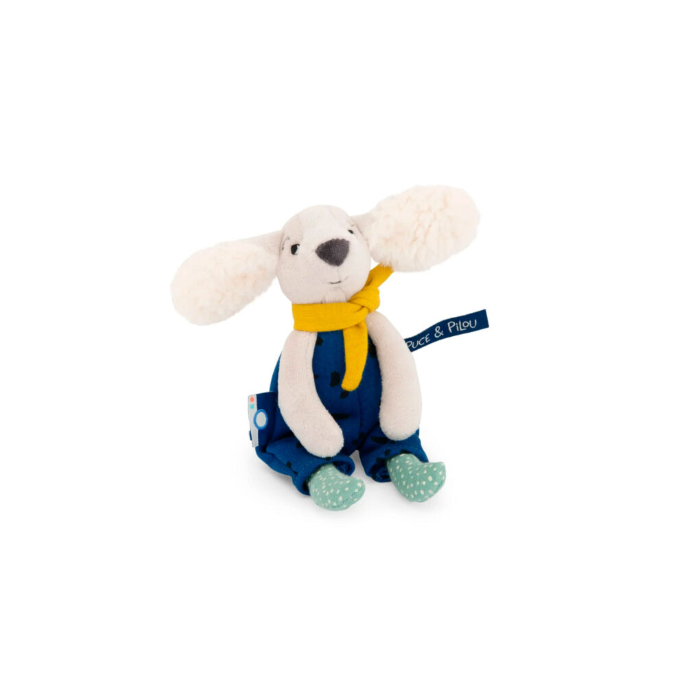 PELUCHE PEQUEÑO DE PERRO PILOU COLECCIÓN PUCE & PILOU