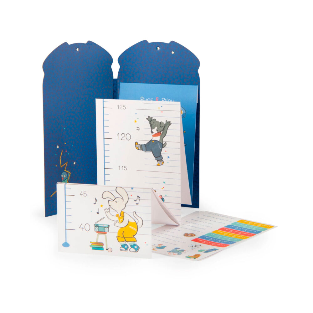 CUADERNO DE ALTURA DE 130 CM COLECCIÓN PUCE & PILOU