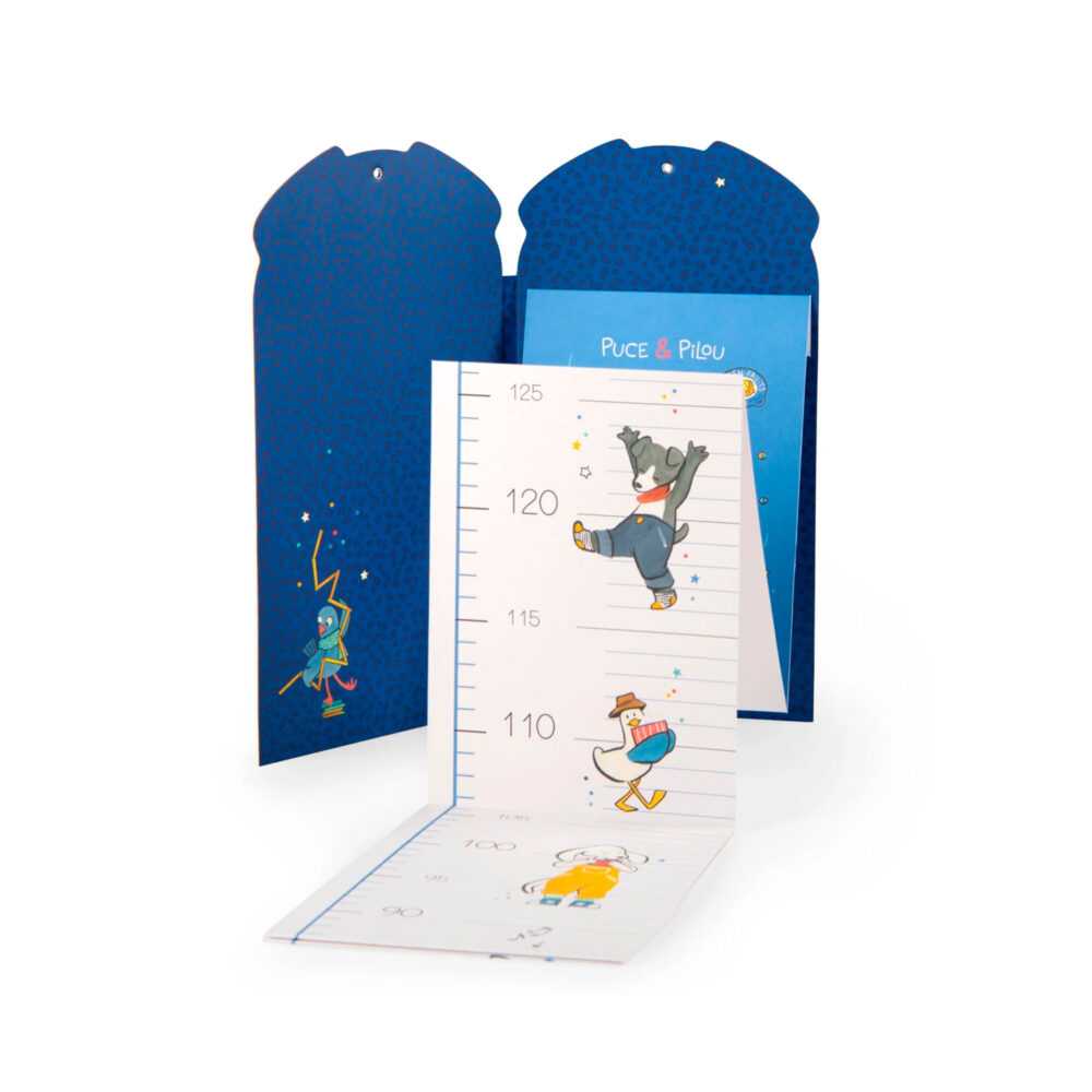 CUADERNO DE ALTURA DE 130 CM COLECCIÓN PUCE & PILOU