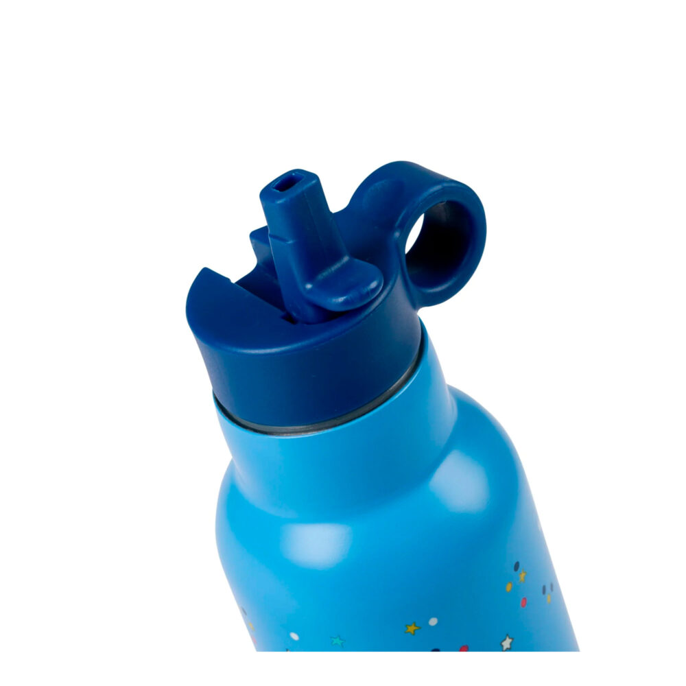 TOMATODO ACERO INOXIDABLE CON CAÑITA DE 350 ML COLECCIÓN PUCE & PILOU
