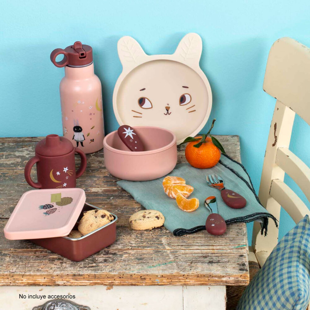 SET DE VAJILLA DE SILICONA COLECCIÓN APRES LA PLUIE