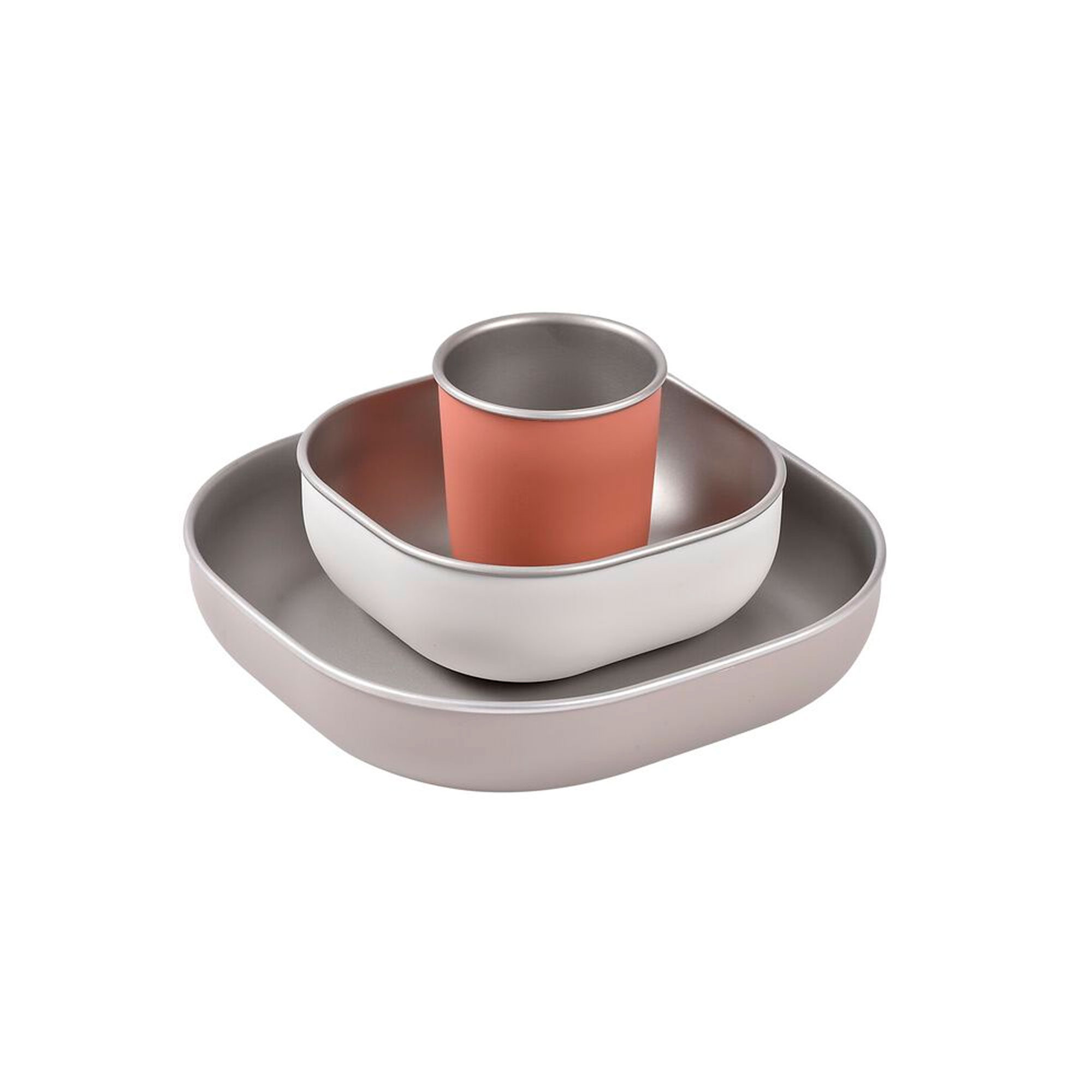SET DE VAJILLA DE PORCELANA COLECCIÓN TRES CONEJITOS