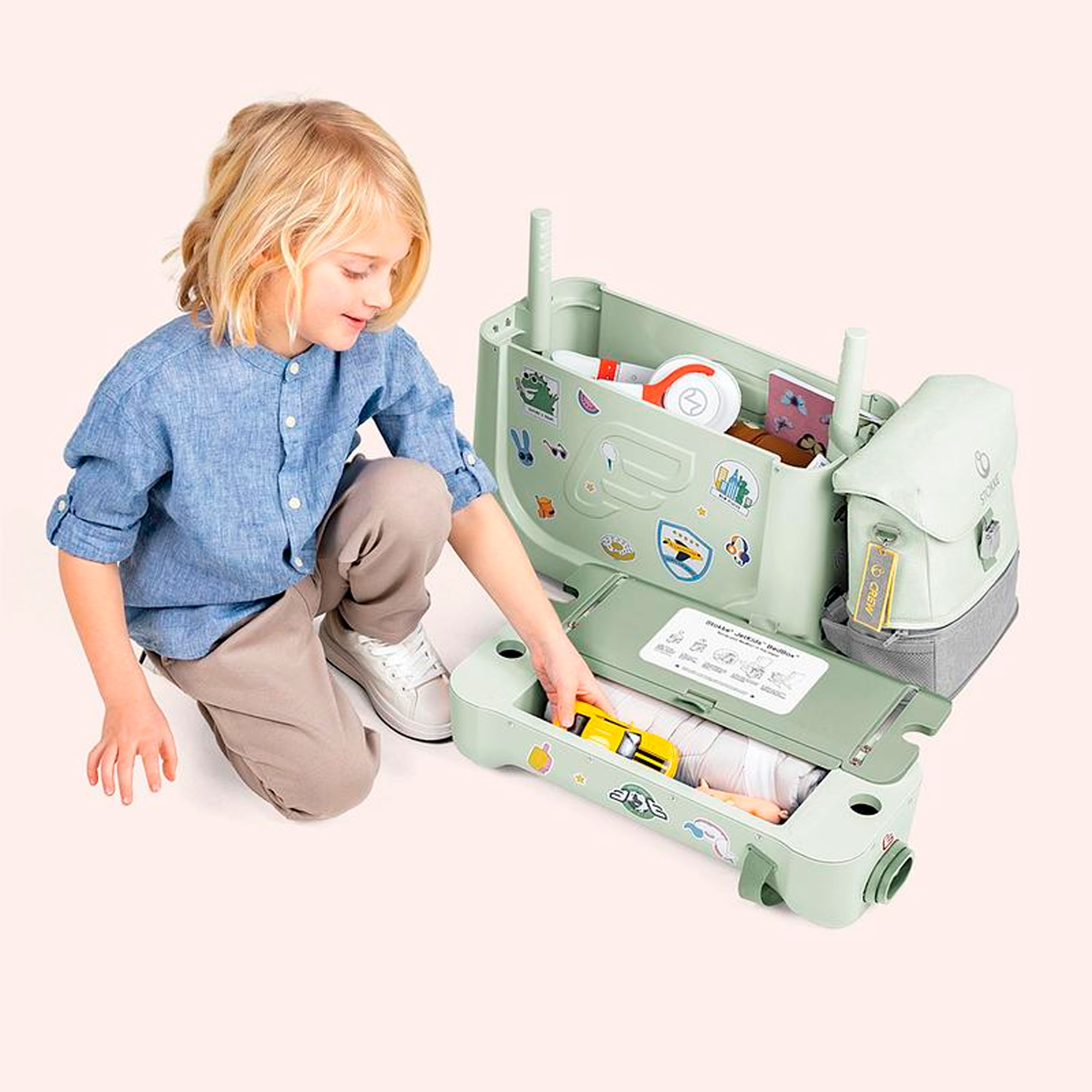 JETKIDS BEDBOX MALETA CON RUEDAS PARA NIÑOS STOKKE JETKIDS BEDBOX MALETA CON RUEDAS PARA NIÑOS STOKKE