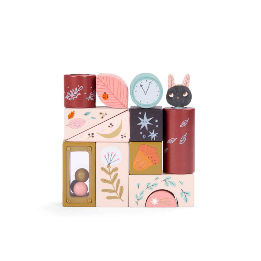 CUBO DE ACTIVIDADES DE MADERA COLECCIÓN APRES LA PLUIE