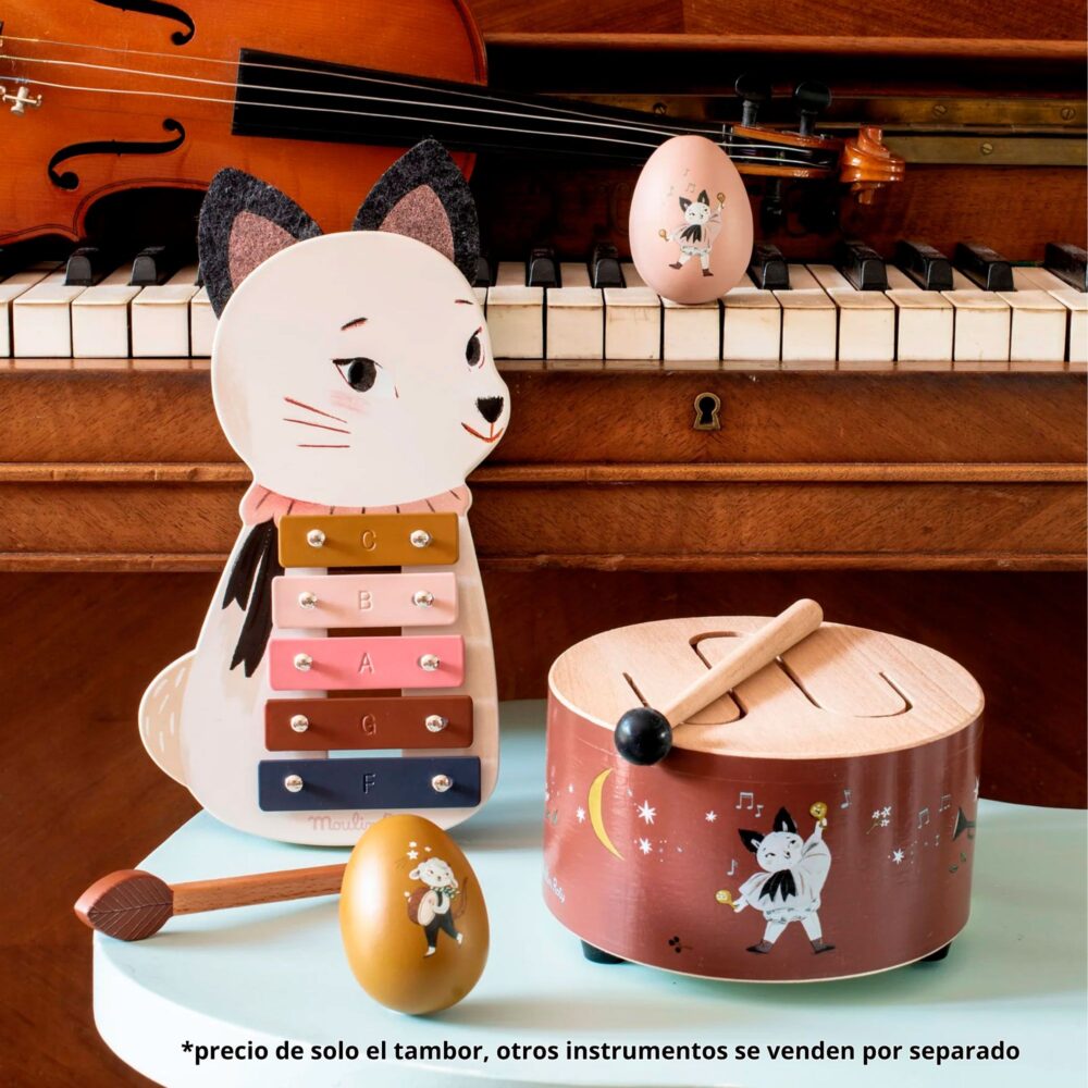 TAMBOR DE MADERA COLECCIÓN APRES LA PLUIE