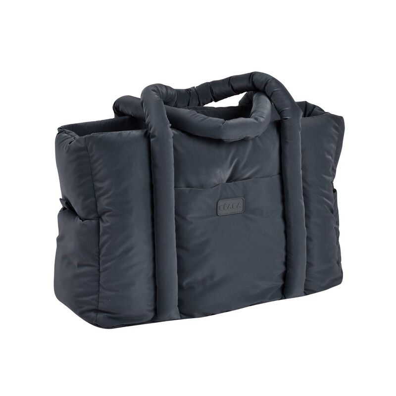 Bolso cambiador BEABA Paris Puffy 25L – Diseño premium y funcional para bebé - BOLSO CAMBIADOR PARIS DARK HEATHER GREY