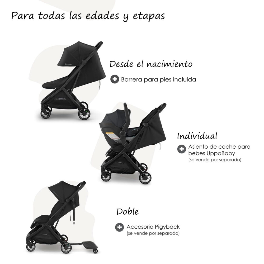 COCHE MODELO MINU V3 UPPABABY