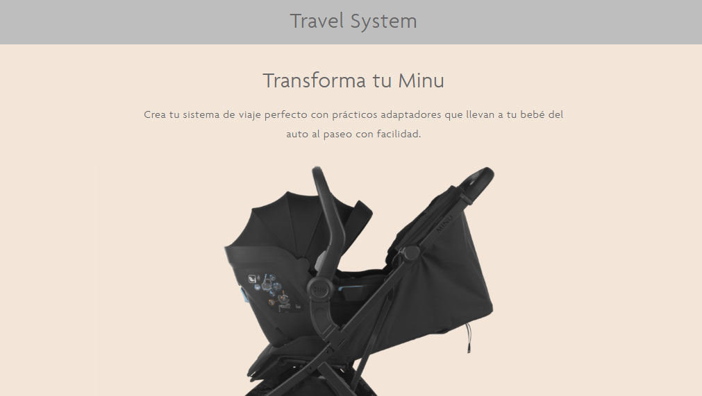 COCHE MODELO MINU V3 UPPABABY COCHE MODELO MINU V3 UPPABABY