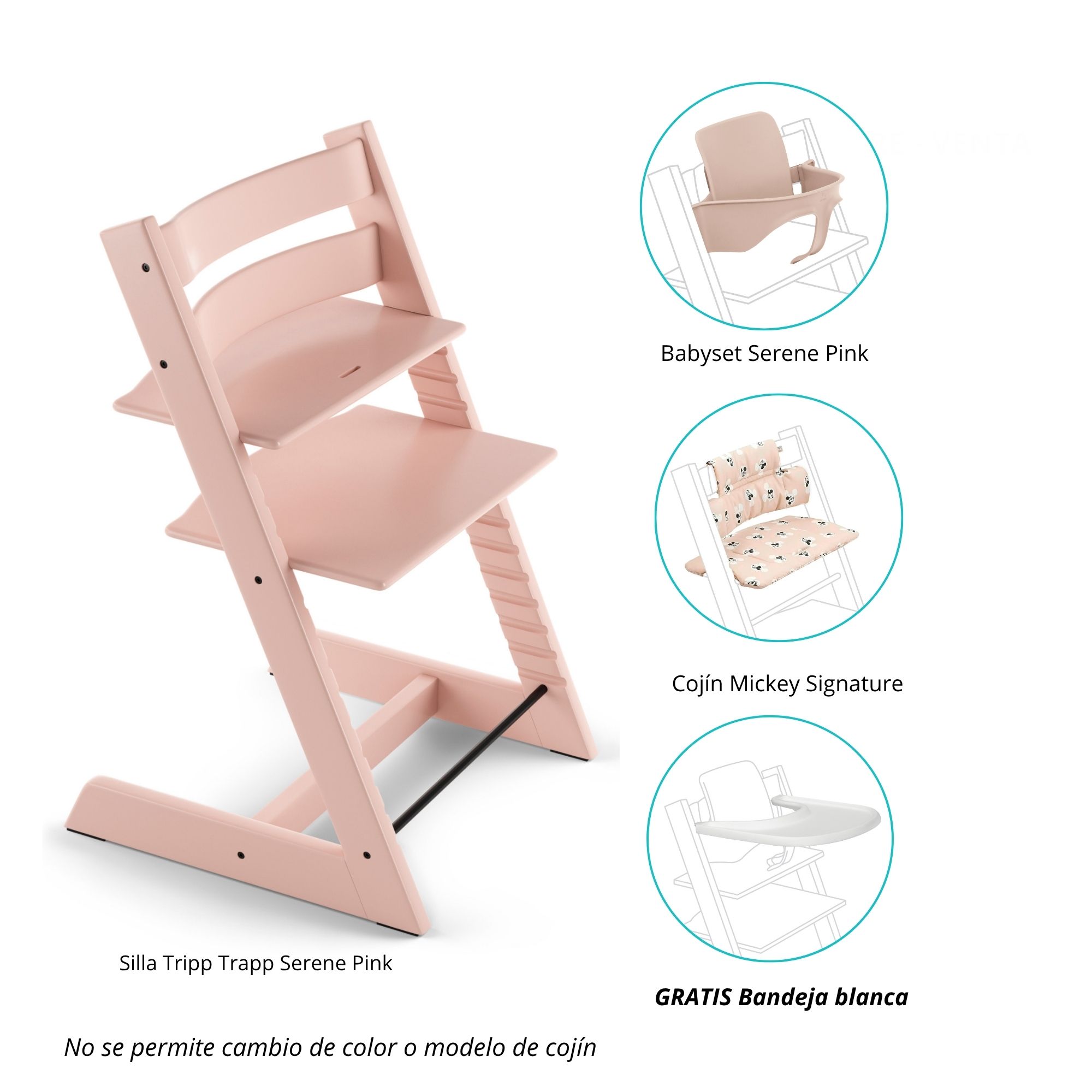 SILLA STOKKE MODELO TRIPP TRAPP DE ROBLE