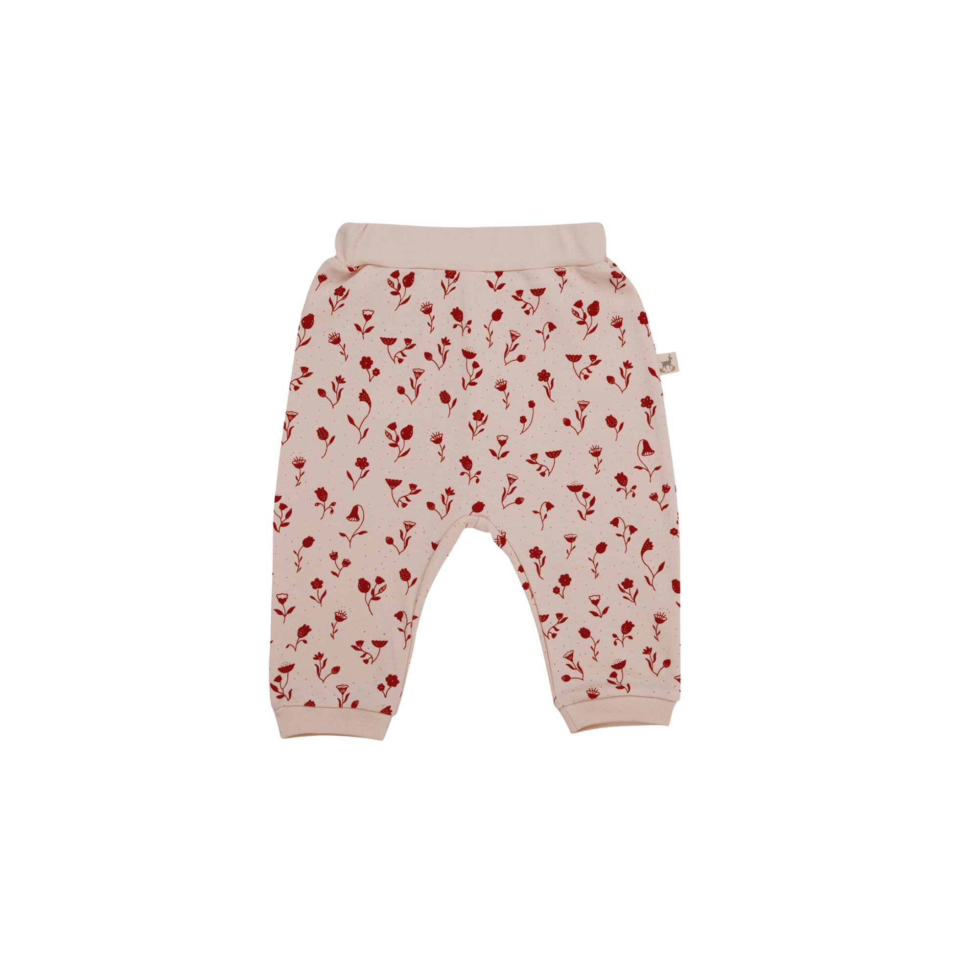 POLERA CON MANGAS GLOBO DE BEBÉ ROSA CAOBA 100% ALGODÓN PIMA RED CARIBOU
