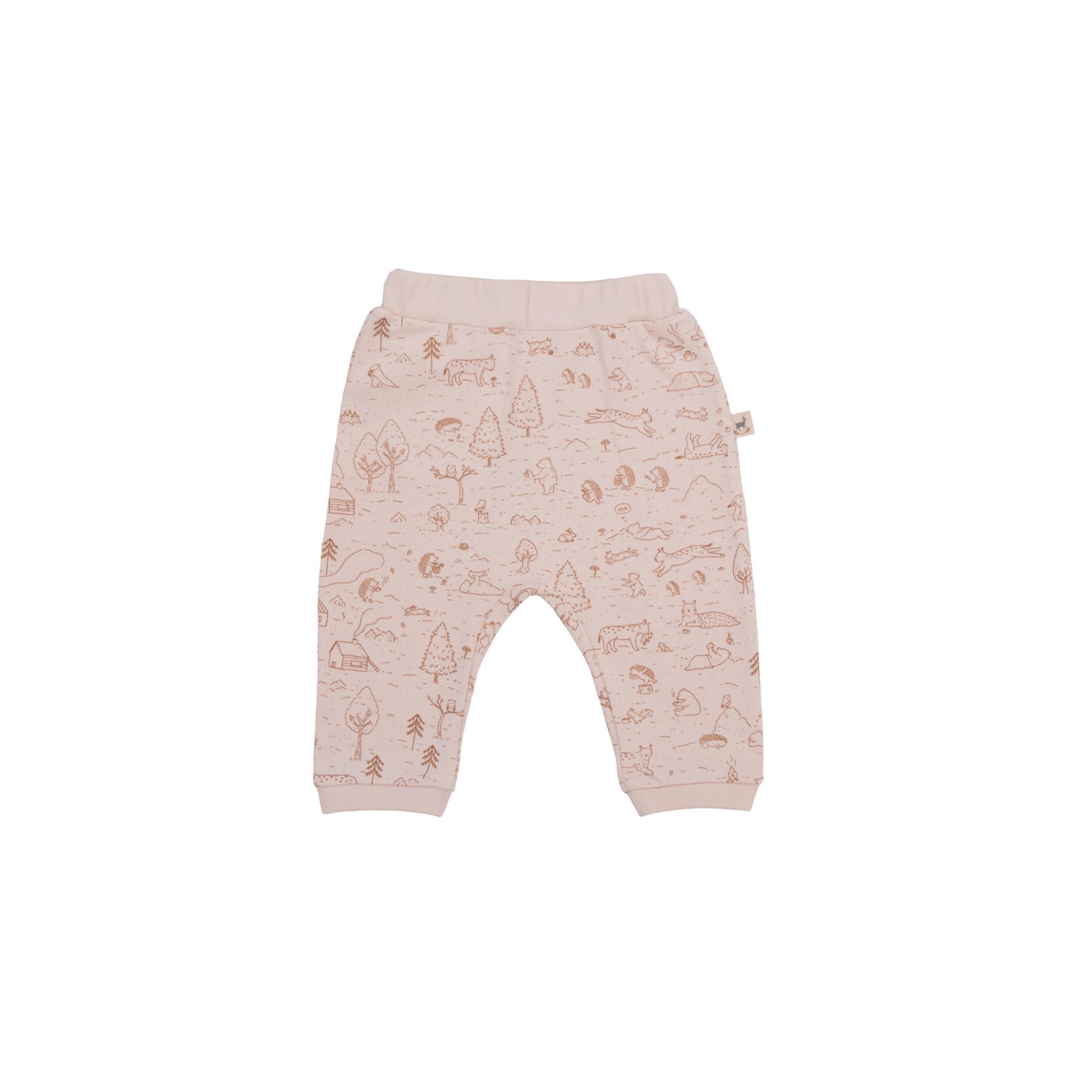 POLERA CON MANGAS GLOBO DE BEBÉ ROSA CAOBA 100% ALGODÓN PIMA RED CARIBOU