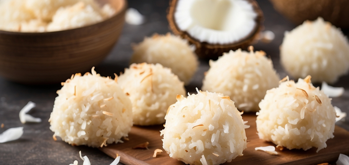 Bolitas Energéticas de Coco