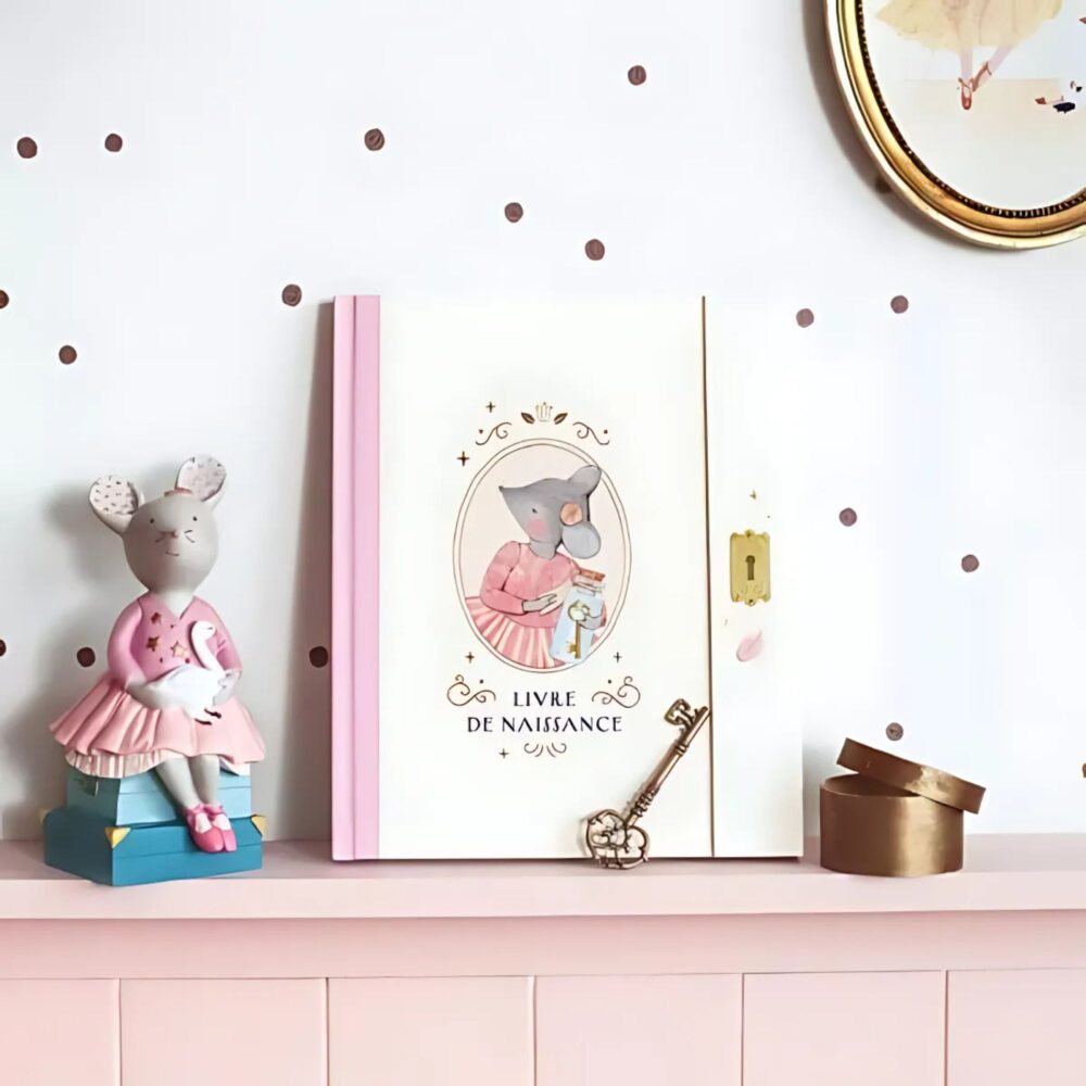 LIBRO DE NACIMIENTO EN FRANCÉS LA PEQUEÑA ESCUELA DE DANZA MOULIN ROUTY