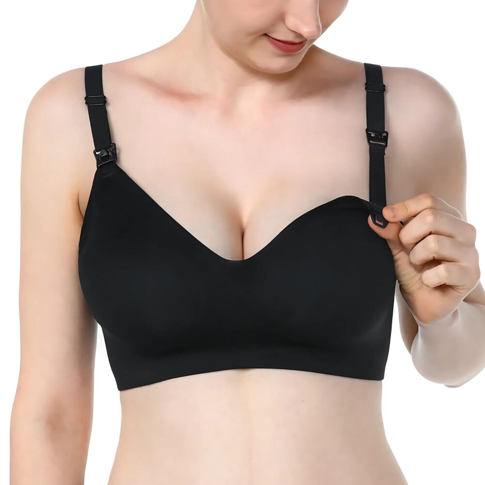 BRASIER SUJETADOR DE LACTANCIA ULTRA SUAVE MOMCOZY