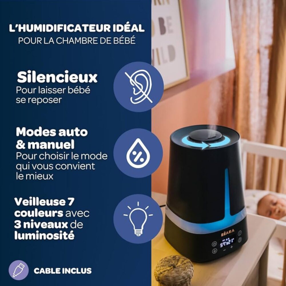 HUMIDIFICADOR ZEN AIR NIGHT BLUE BEABA