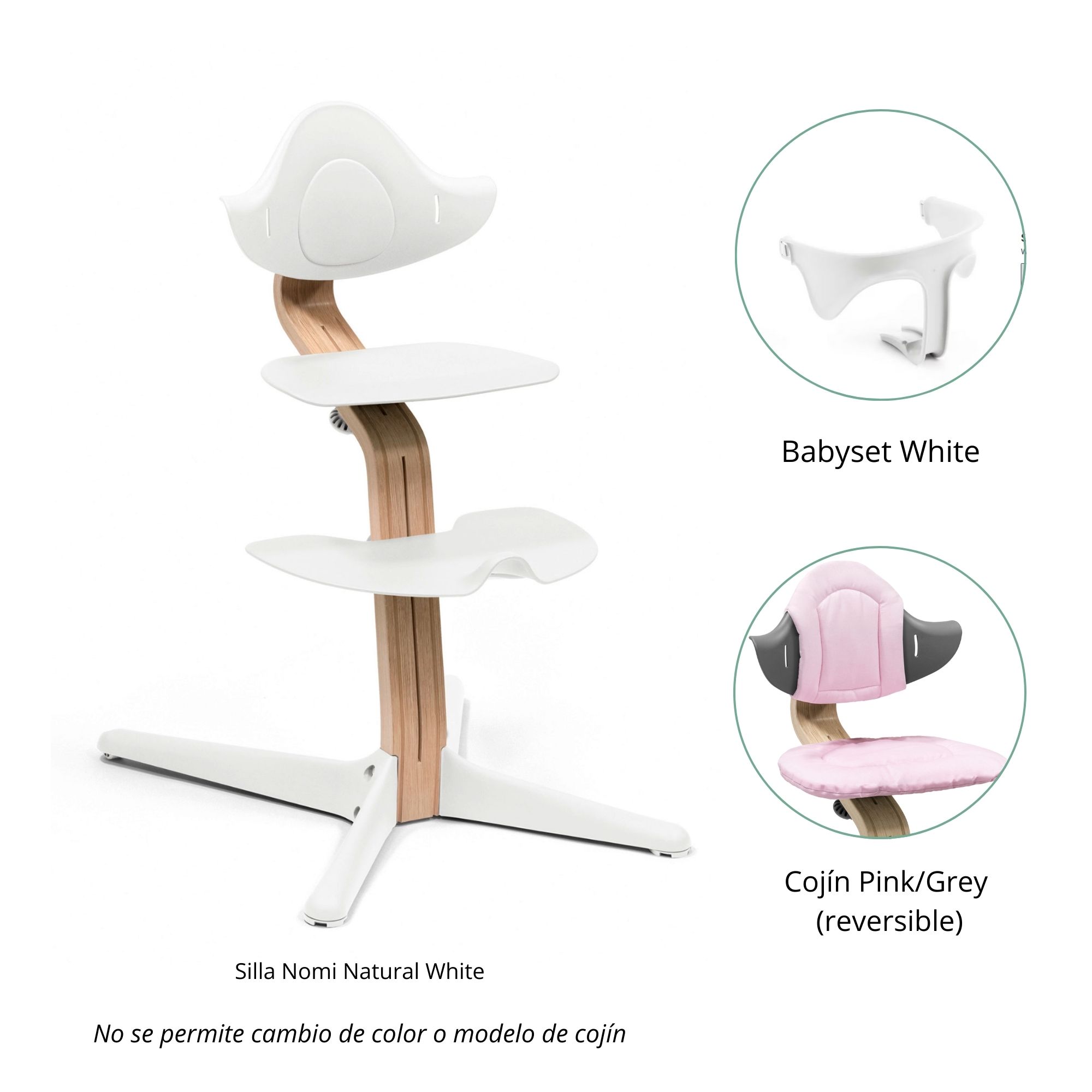 Barra Metálica 2 Piezas para Silla Tripp Trapp Stokke – Seguridad y Funcionalidad
